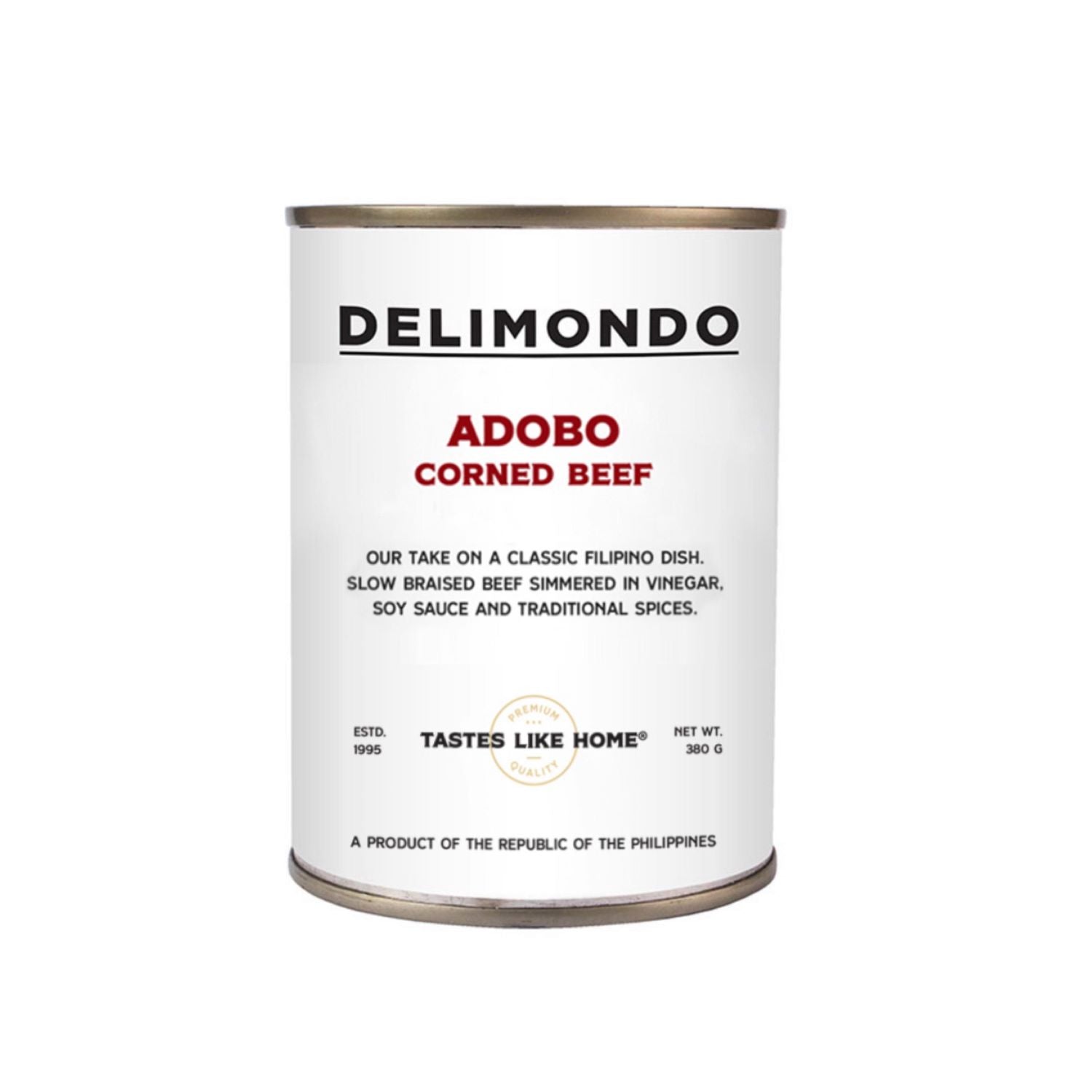 Delimondo Adobo Corned Beef, 380g